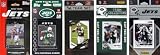 NFL New York Jets Five Different Licensed Trading Card Team Sets