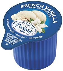 International Delight French Vanilla Liquid Creamer, 288-Count Single-Serve Packages