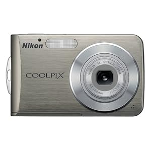 Nikon Coolpix S210 8MP Digital Camera with 3x Optical Zoom (Brushed Bronze)