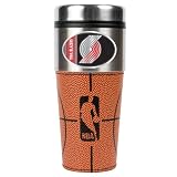 Portland Trail Blazers NBA 16oz GameBall Travel Tumbler