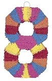 from PartyExplosion Number 8 Shaped Pinata Model 6678UNQ-3D