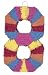 Number 8 Shaped Pinata
