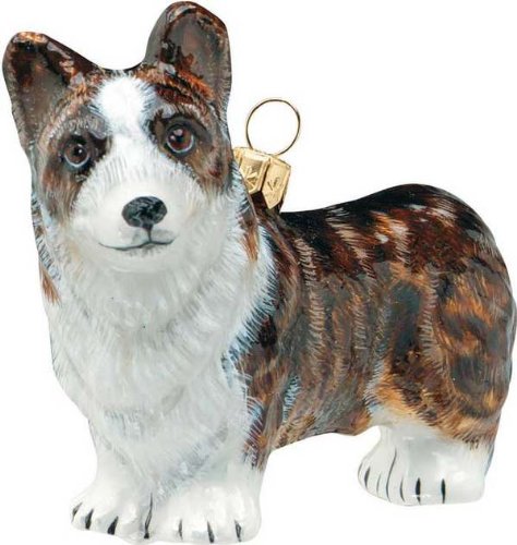 The Pet Set Blown Glass European Dog Ornament by Joy to the World Collectibles – Cardigan Welsh Corgi Dog The Pet Set Blown Glass European Dog Ornament by Joy to the World Collectibles – Cardigan Welsh Corgi Dog