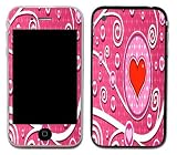 Heart Twirl Design Decal Protective Skin Sticker for Apple iPhone 3G