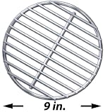 Stainless High Heat Charcoal Fire Grate Upgrade for Large Big Green Egg Grill