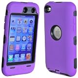 Deluxe Purple 3 part Hard Skin Case Cover