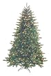 6.5' Just Cut Douglas Fir Pre-Lit Artificial Christmas Tree - Multi Lights