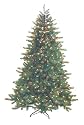 6.5' Just Cut Douglas Fir Pre-Lit Artificial Christmas Tree - Multi Lights