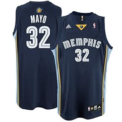 Adidas Memphis Grizzlies Oj Mayo Swingman Road Jersey