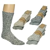 Tobeni� 4 Paar superweiche Norwegersocken mit Schafwolle vorgewaschen, Gr��e:39-42von "Tobeni"