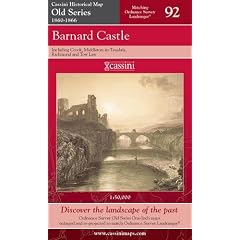 Barnard Castle (Cassini Historical Map, Old Se) by
