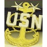 Mayer Mill Brass Navy Master Chief Plaque