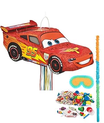 Disney Cars Party Supplies - 3D Pinata Kit