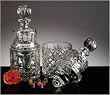 ALICE CRYSTAL DECANTER/COOLER SET - decanter