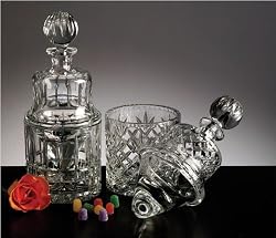 ALICE CRYSTAL DECANTER/COOLER SET - decanter
