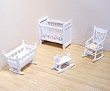 Melissa & Doug Deluxe Doll-House Nursery Furniture