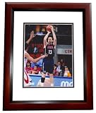 Kevin Love Autographed/Hand Signed Minnesota Timberwolves 8x10 TEAM USA Photo MAHOGANY CUSTOM FRAME