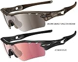 Oakley Radar Pitch Women's Sport Performance Golf Specific Casual Sunglasses Color: Jet Black/G30