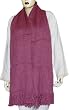 Homemade Christmas Gifts - Red Scarf in Pure Wool India Dress 20 inches x 78 inches (wstl011)