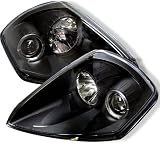 00 01 02 03 04 05 Mitsubishi Eclipse Projector Headlights - Black (Pair) by