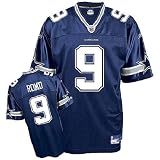 Tony Romo Youth Jersey: Reebok Navy Replica #9 Dallas Cowboys Jersey - Small (8)