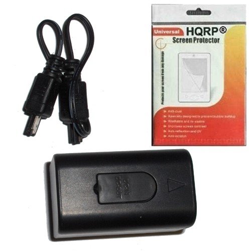 HQRP Battery for JVC Everio GZ-MG530EX GZ-MG555US GZ-MG575 GZ-MG630AUS GZ-MG630RUS GZ-MG630SUS Camcorder plus LCD Screen Protector HQRP Battery for JVC Everio GZ-MG530EX GZ-MG555US GZ-MG575 GZ-MG630AUS GZ-MG630RUS GZ-MG630SUS Camcorder plus LCD Screen Protector