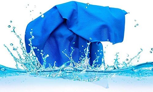 Sports Endurance Instant Cooling Mesh Towel (Blue)