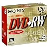 Sony DVD+RW (4X Speed) 5pk