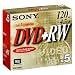 Sony DVD+RW (4X Speed) 5pk