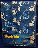 Shark Tale Movie blue single bed fitted valance sheet