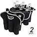 Insulated Neoprene 6 holders Beer Tote (Pack of 2)