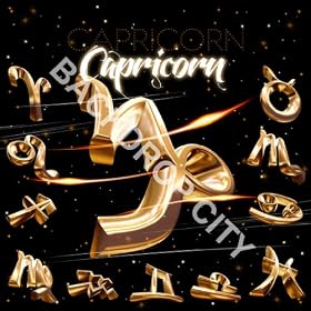 10'x10' Club Capricorn Hip Hop Background Backdrop