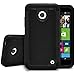 Nokia Lumia 635 Case, Nokia Lumia 630 Case, MagicMobile [Dual Armor Series] Durable [Impact Shockproof Resistant] Double Layer Cover [Hard Shell] + [Flexible Silicone] Case for Nokia Lumia 630 / 635 - Black