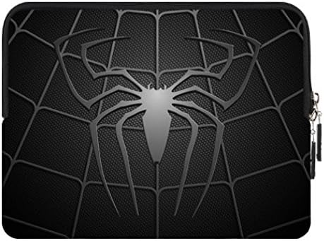 Portable Neoprene Sleeve Case Cover Pouch Bag for iPad Mini with Zipper Soiderman Print.