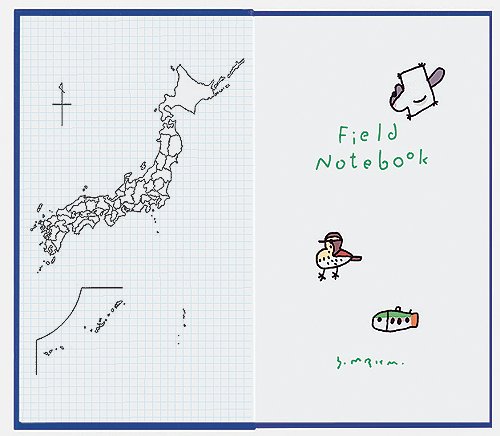 Cover image : コクヨS&T フィールドノート 青 ノ-YL91B