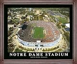 Notre Dame Fighting Irish - Notre Dame Stadium - Framed 26x32 Aerial Photograph