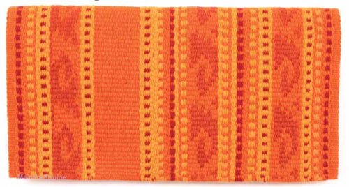 Mayatex Saddle Blanket - Wool Del Mar - Orange