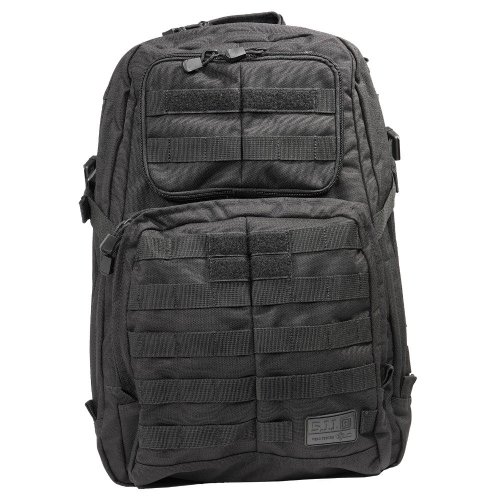 5.11 1 Day Rush Backpack, Black, 1 Size