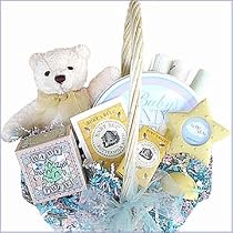 Beary Special Baby Gift Basket - (Gender=N:Neutral)