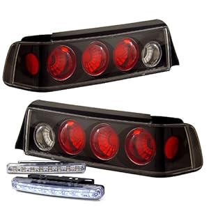 Amazon.com: 1988-1991 HONDA CIVIC HATCHBACK TAIL LIGHTS ... jdm fog light wiring diagram 