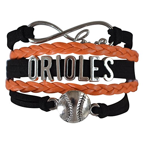 Baltimore Orioles Bracelet, Baltimore Orioles Jewelry and Perfect Baseball Bracelet