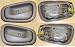 1998-2002 Toyota Corolla gray Inside Door Handle LH,F=R replaces OEM 69206-02050, 692...