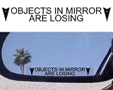 (2) Mirror Decals 