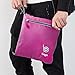 Bago Foldable Duffel Bags for Traveling Women & Men - 60L Medium Packable Duffle Bag for Travel with Shoe Compartment - Water Repellant, Heavy Duty, Lightweight Folding & Collapsible (Pink)