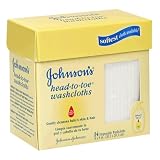 Johnson's Head-To-Toe Washcloth, 14-Count (Pack of 6)
