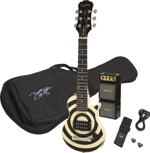 Epiphone Les Paul Pee Wee Zakk Pakk Electric Guitar/Amp Value Pack Bullseye