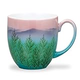 マグカップ　木立連山 【九谷焼】