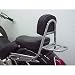 Produkt-Bild: 7292 RE HO VTX 1300 Sissy Bar aus Rohr mit Kissen