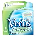 Gillette Venus Embrace Refill Razor Blade Cartridges - 6 Pack