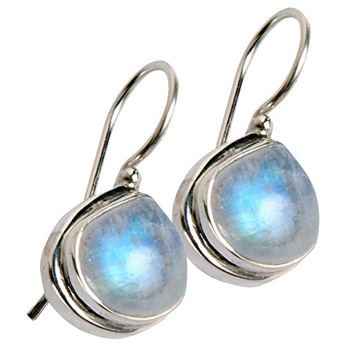 Sitara collections sc982 rainbow moonstone 925 sterling silver ea…